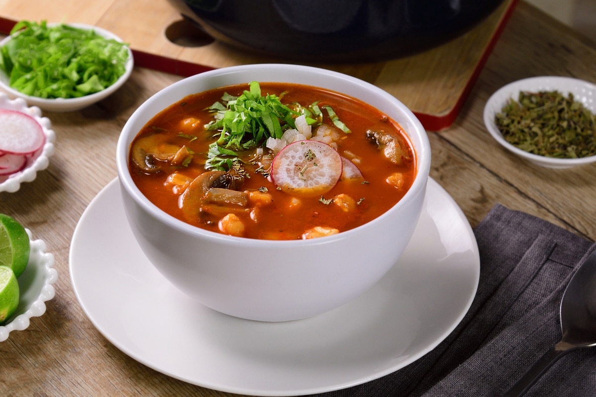 pozole vegano